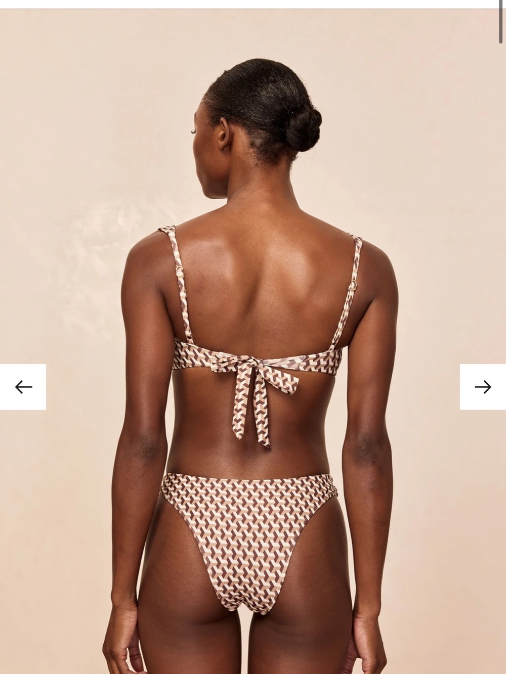 NWT Monday Swimwear Capri Bikini TOP - Picture 3 of 4